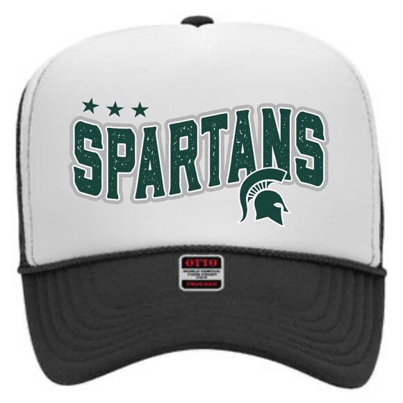 NEW - Michigan State Spartans Hat Otto High Crown Trucker Hat - Picture 1 of 2